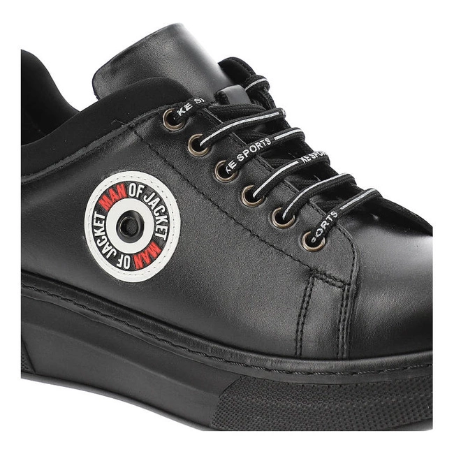 Tenisky Ravini - 004.8010 Czarny 01 T PL96290 S.BYZ