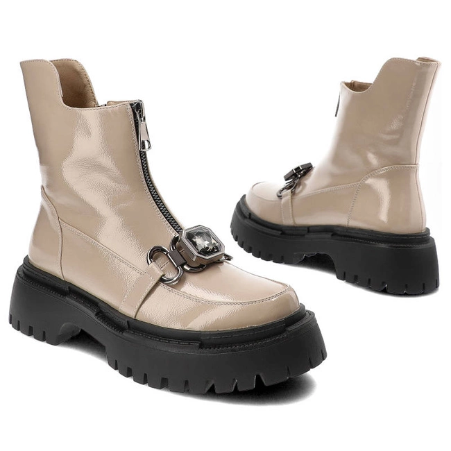 Členkové Topánky S.Barski - MR870-94 Beige