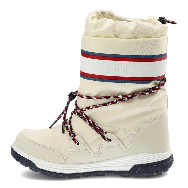 Snehule Tommy Hilfiger - T3A6-32436-1485100-Snow Boot White 100