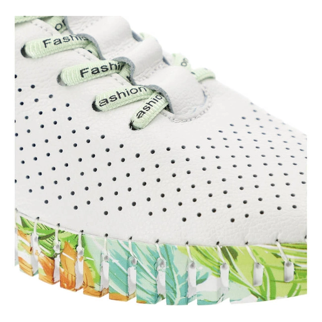 Poltopánky Artiker - 52C1381 Biało-Zielony