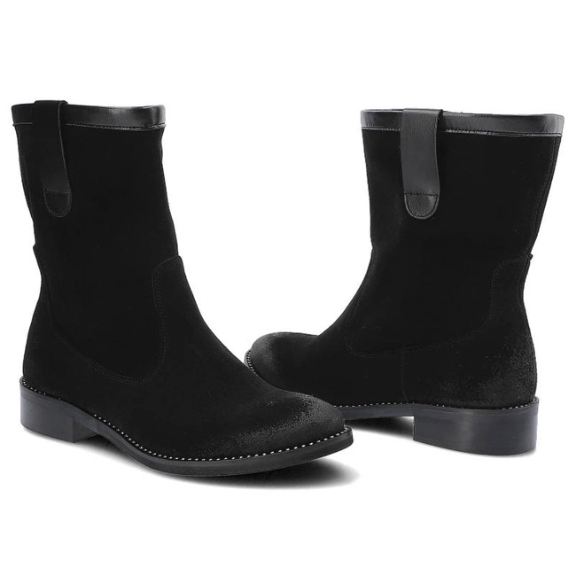 Členkové Topánky Dwunasty Shoes - 940C Czarny W