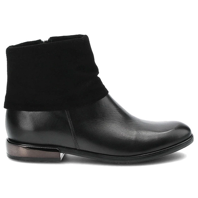 Členkové Topánky Carinii - B3097 Czarny