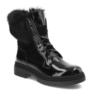 Členkové Topánky Pollonus - 5-1453-002 Czarny Naplak+Welur