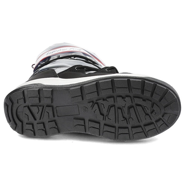 Snehule Tommy Hilfiger - T3A6-32436-1485918-Snow Boot Dark Silver 918