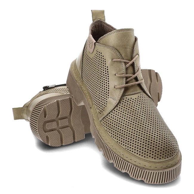 Členkové Topánky Artiker - 52C0625 Zielony