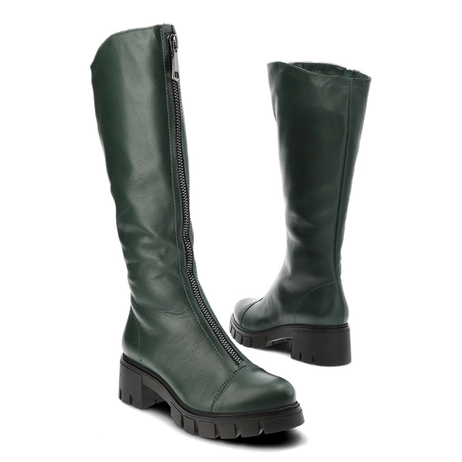 Čižmy Simen - 4259A Antik Zieleń