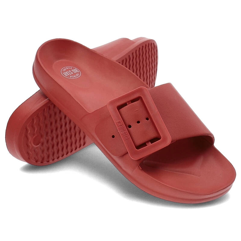 Šľapky Big Star - FF274A385 Czerwony