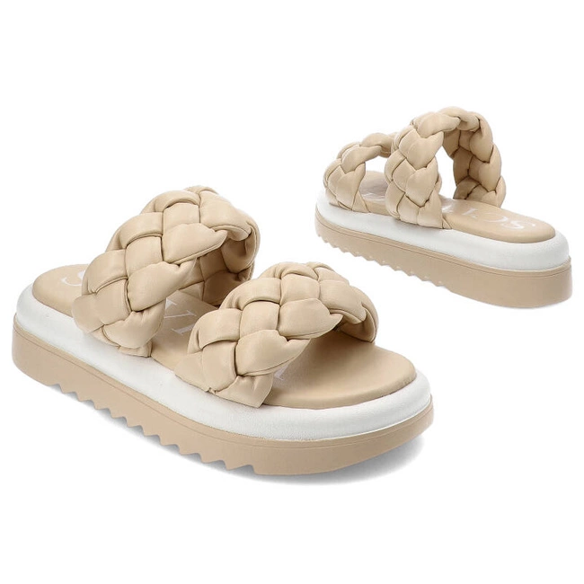 Šľapky Sca'viola - L-37 Beige