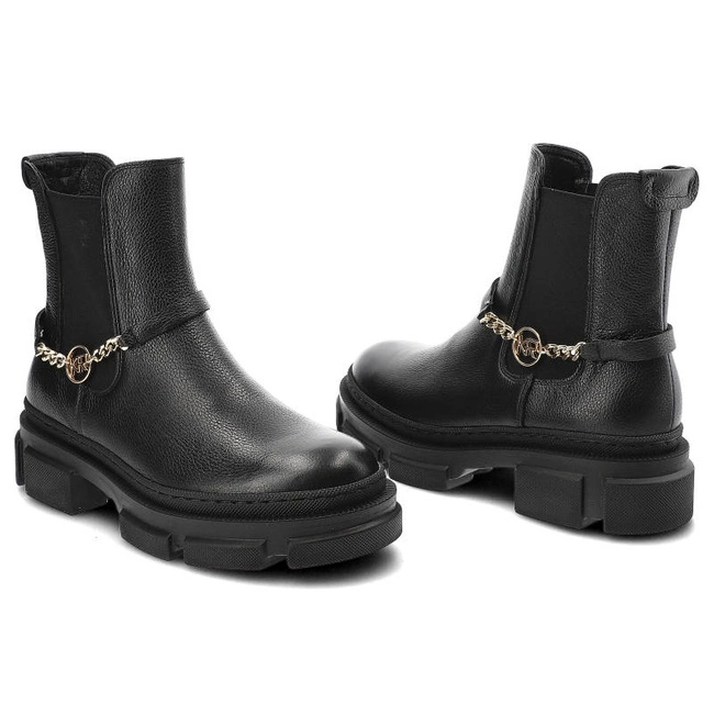 Členkové Topánky Karino - 4374/126-P Czarny/Lico