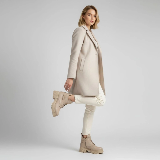 Členkové Topánky Armodo - 60483 V.Taupe+Zł.