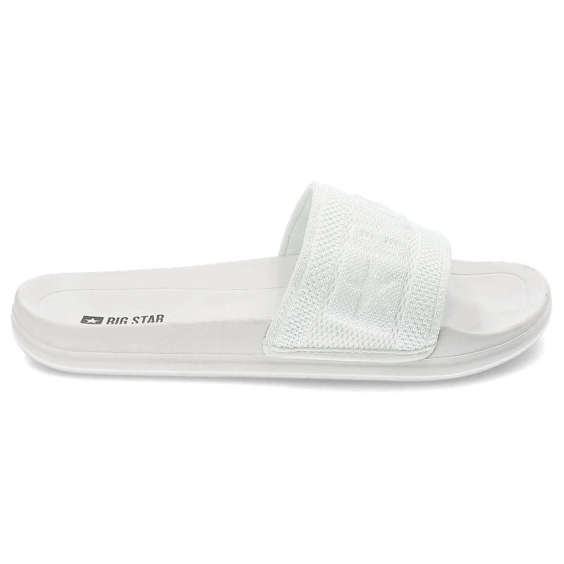 Šľapky Big Star - LL274A159 Biały