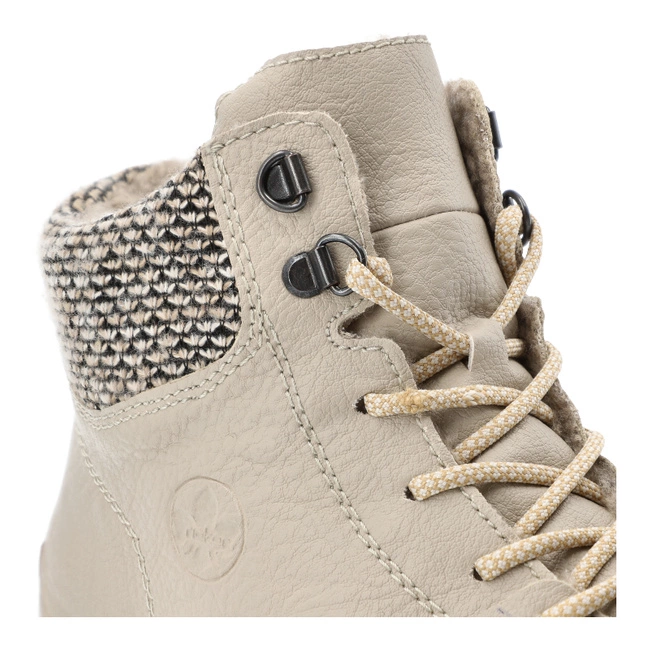 Šnúrovacie Členkové Topánky Rieker - 45955-60 Beige