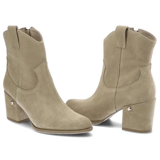 Členkové Topánky Karino - 4254/001-P Beż Welur