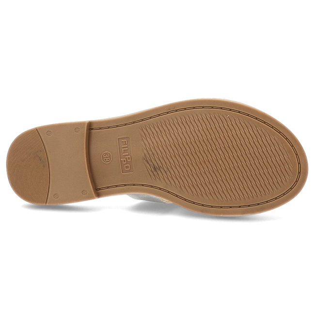 Šľapky FILIPPO - DK3703/25 GO Złoty