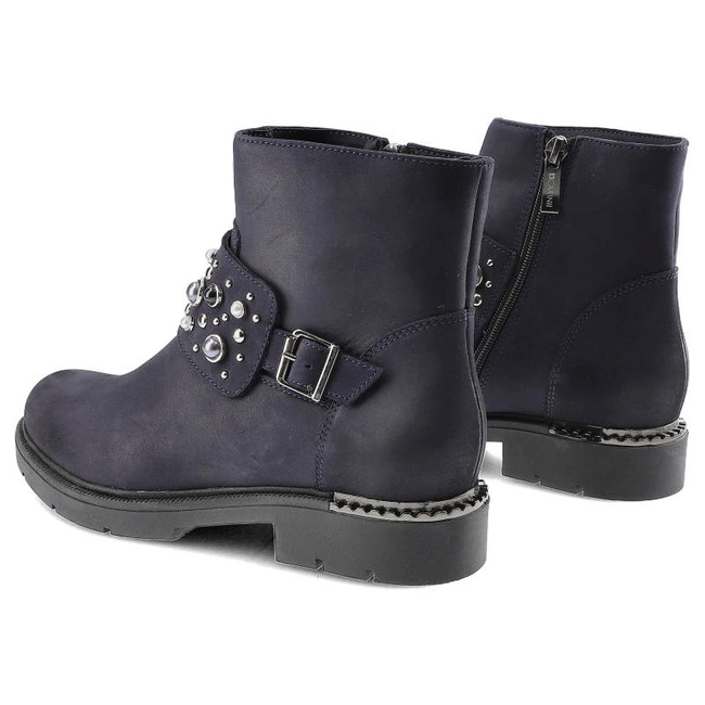 Členkové Topánky Carinii - B4483_-M07-000-POL-D06 Granat