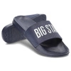 Šľapky Big Star - MM174321 Granat