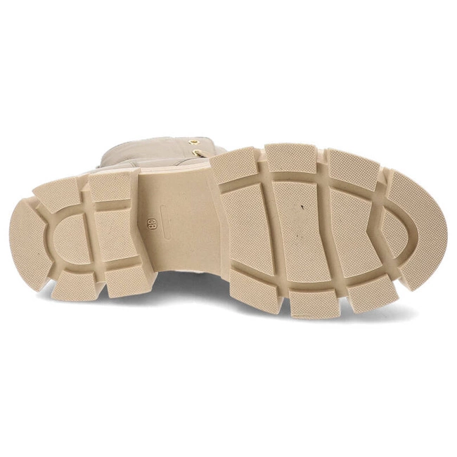 Šnúrovacie Členkové Topánky Pollonus - 5-1583-001 Vanilia Verona