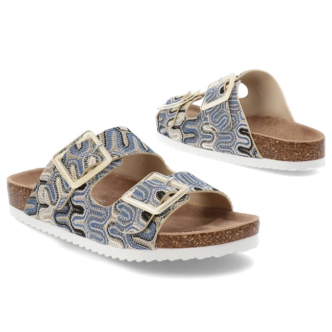 Šľapky S.BARSKI - RB51-006 Beige