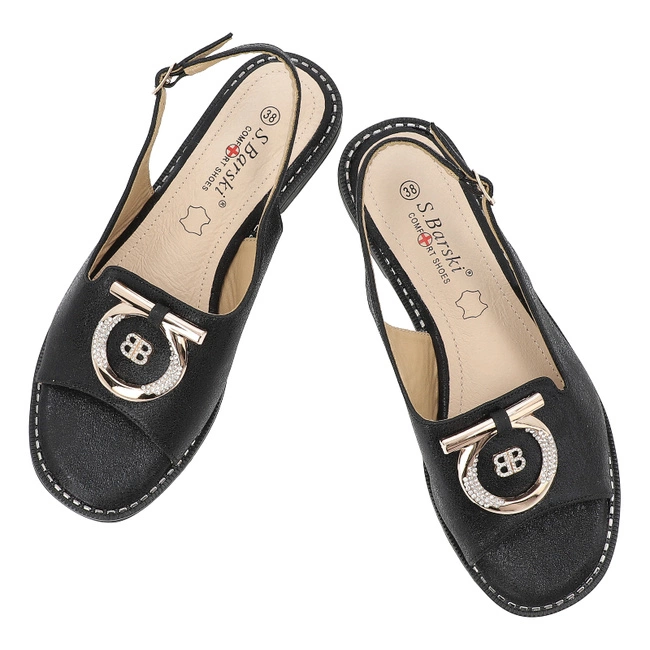 Sandále S.BARSKI - KV51-003 Black