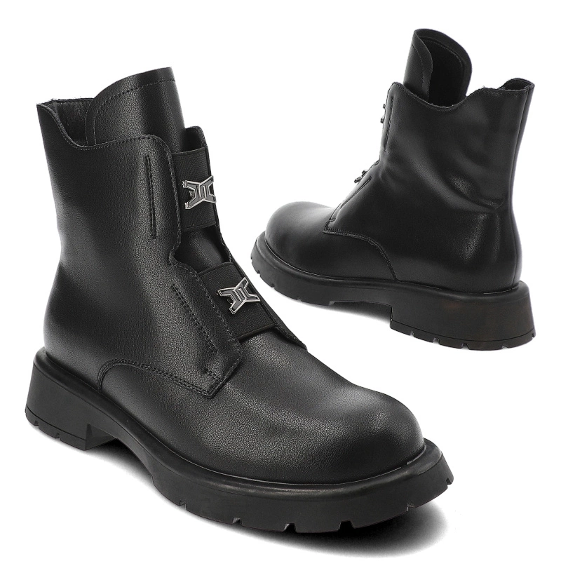 Členkové Topánky Artiker - 55C0063 Black Mat