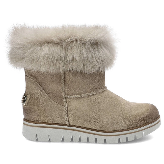 Členkové Topánky Lemar - 60347+Ow. Beż+Królik