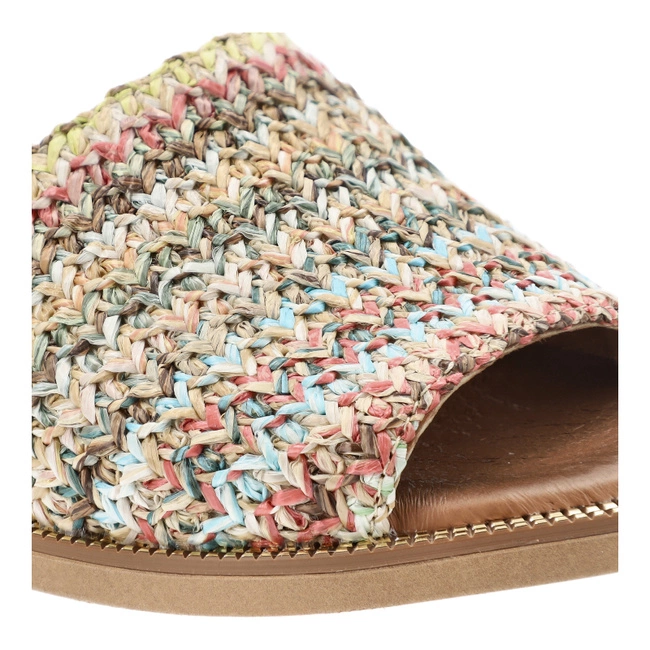 Sandále ARMODO - 40424 Plec.Multi+Kryształ Zł.