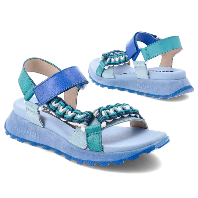 Sandále HISPANITAS - HV253898 Cervo-V25 Turquesa Cervo-V25 Celeste