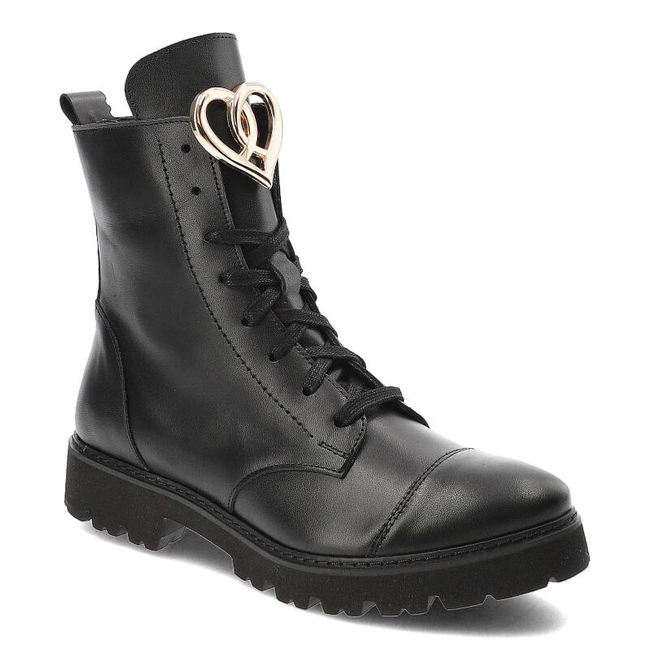 Členkové Topánky Armodo - 02113 Czarny