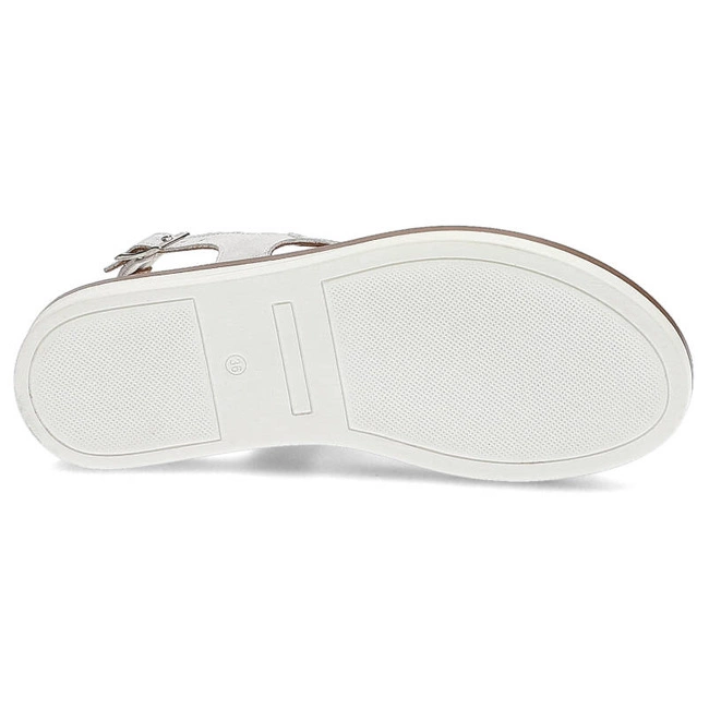 Sandále Lanqier - 44C2860 Biały