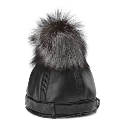 Čiapka Luka-Pelli - BERGH CZ36-1 Z Naturalnym Futrem Z Lisa