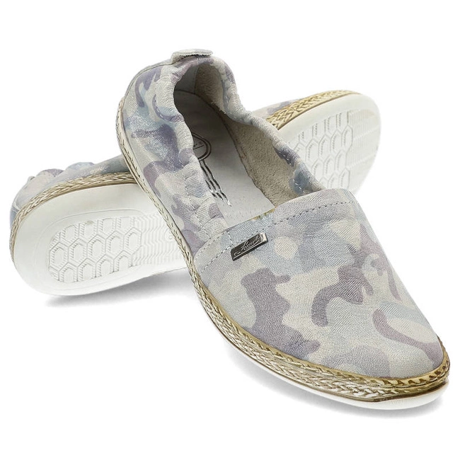 Espadrilky Lemar - 10012 Moro Błękitny
