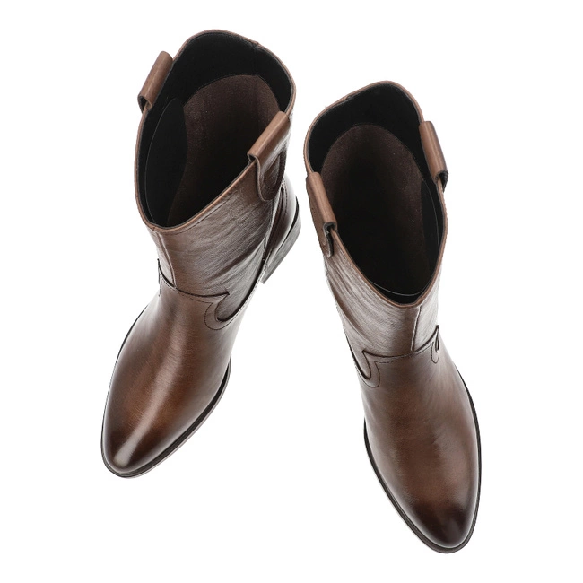 Čižmy S.BARSKI - CR52-667 Brown