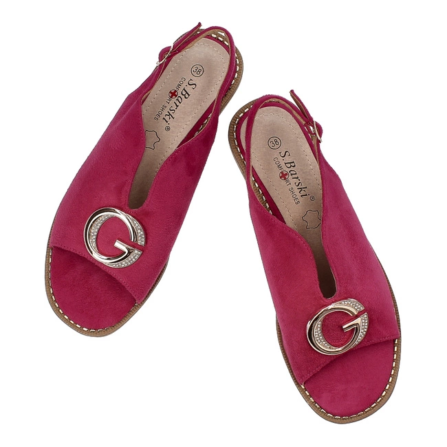 Sandále S.Barski - KV27-058 Fushia