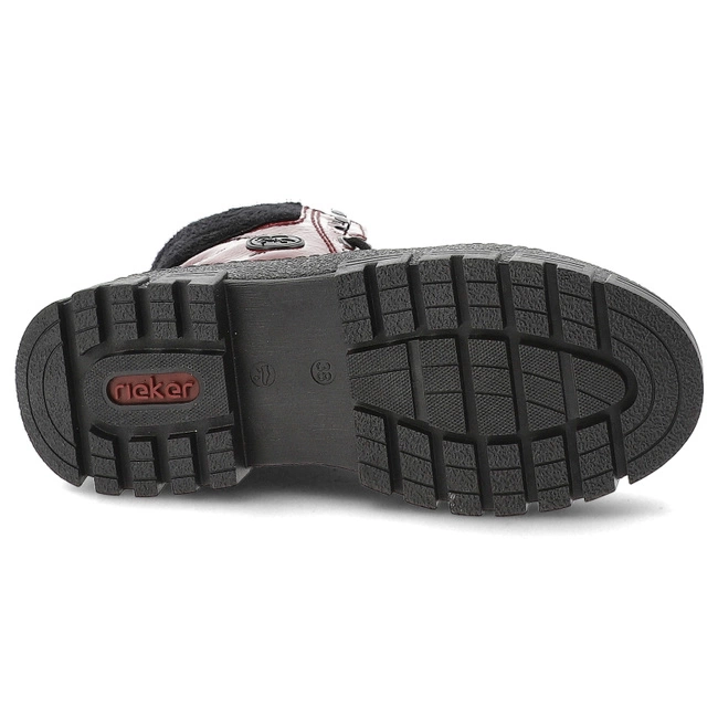 Členkové Topánky RIEKER - Y0220-33 Red