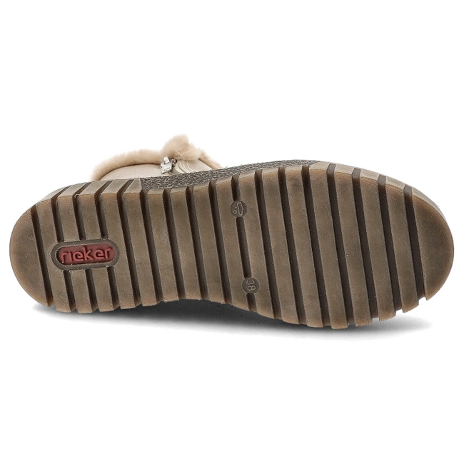 Členkové Topánky Rieker - Y3481-60 Beige
