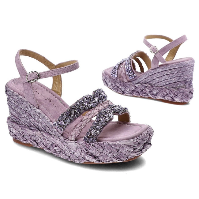 Sandále Alma en Pena - V23506 Suede Lilac