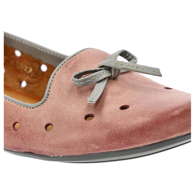 Baleríny Maciejka - 0942-15/00-8 Różowy