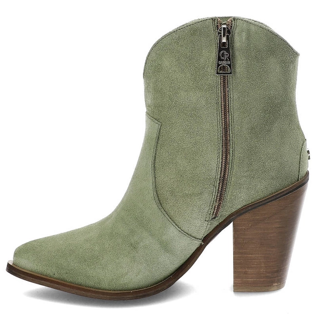 Členkové Topánky Carinii - B8880_-S77-000-000-E72 Oliwka