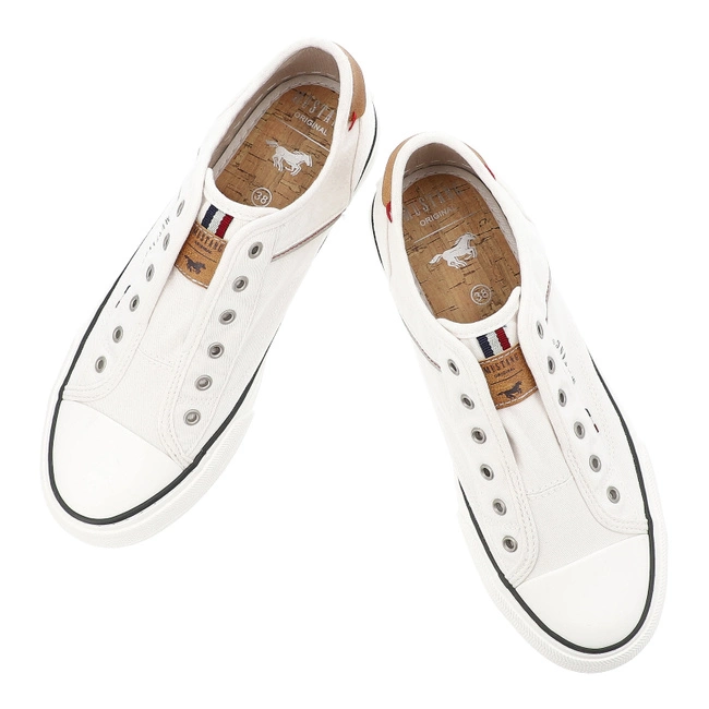 Plátenky MUSTANG - 1272-402-1 White