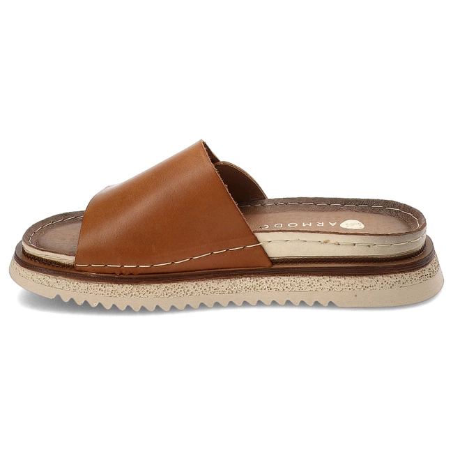 Šľapky Armodo - 50101 Bf.Brąz+Zł.