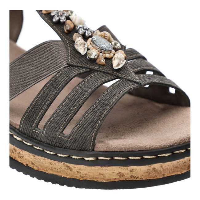 Sandále Rieker - 62949-45 Grey