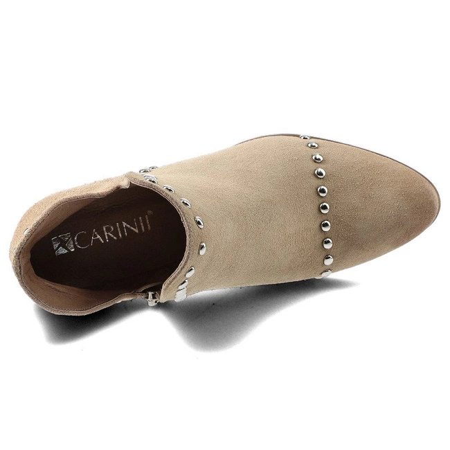 Členkové Topánky Carinii - B5328_-O17-000-000-D56 Beż