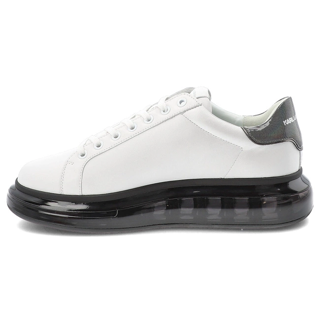 Tenisky KARL LAGERFELD - KL52625 010 White Lthr w/Black