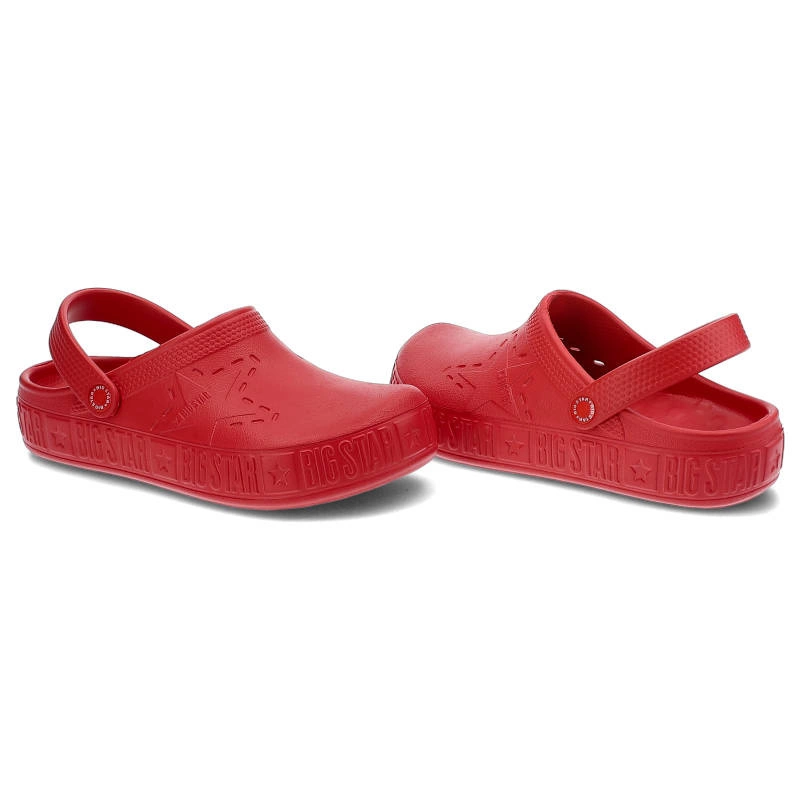 Šľapky Big Star - II375004 Czerwony