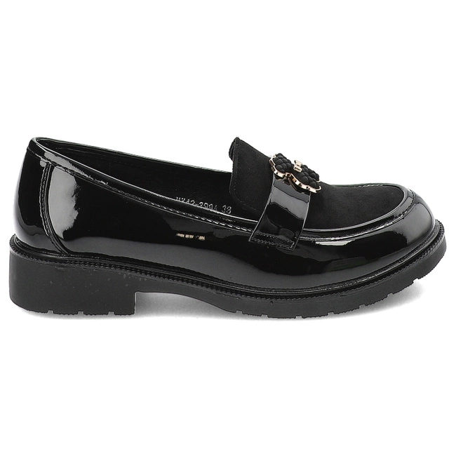 Poltopánky S.Barski - HY42-399A Black Patent