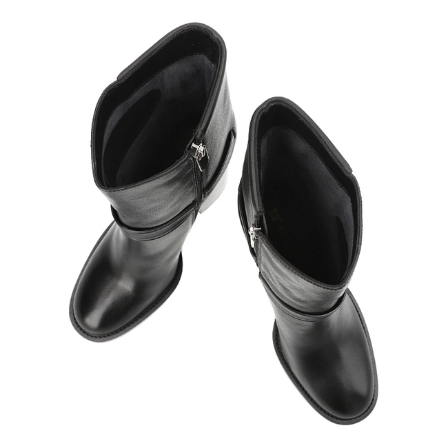 Členkové Topánky Carinii - B9940_-353-000-000-000 Czarny