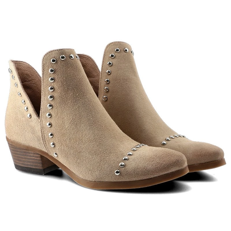 Členkové Topánky Carinii - B5328_-O17-000-000-D56 Beż