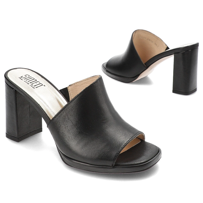 Šľapky Simen - 6846A Czarny