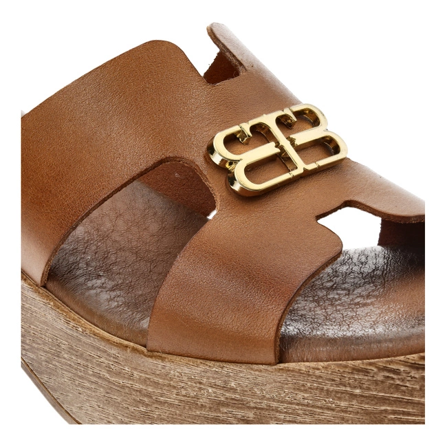 Šľapky Armodo - 40412 Bf.Brąz+Zł.