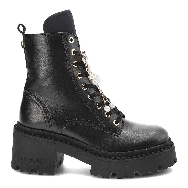 Členkové Topánky Chebello - 4590_-002-000-MIC-S303 Czarny